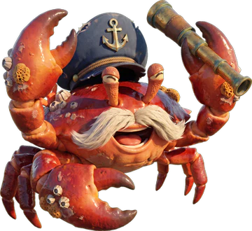 Captain Pinch the crab