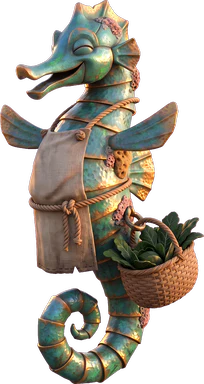 Mira the seahorse