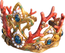 Coral tiara