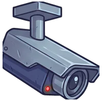 A security camera